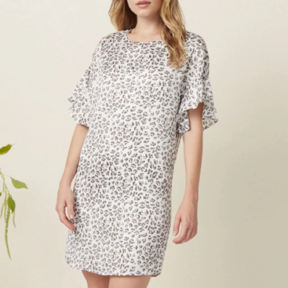 REVOLVE | THREE EIGHTY‎ TWO SCARLETT RUFFLE TEE MINI Dress NWT